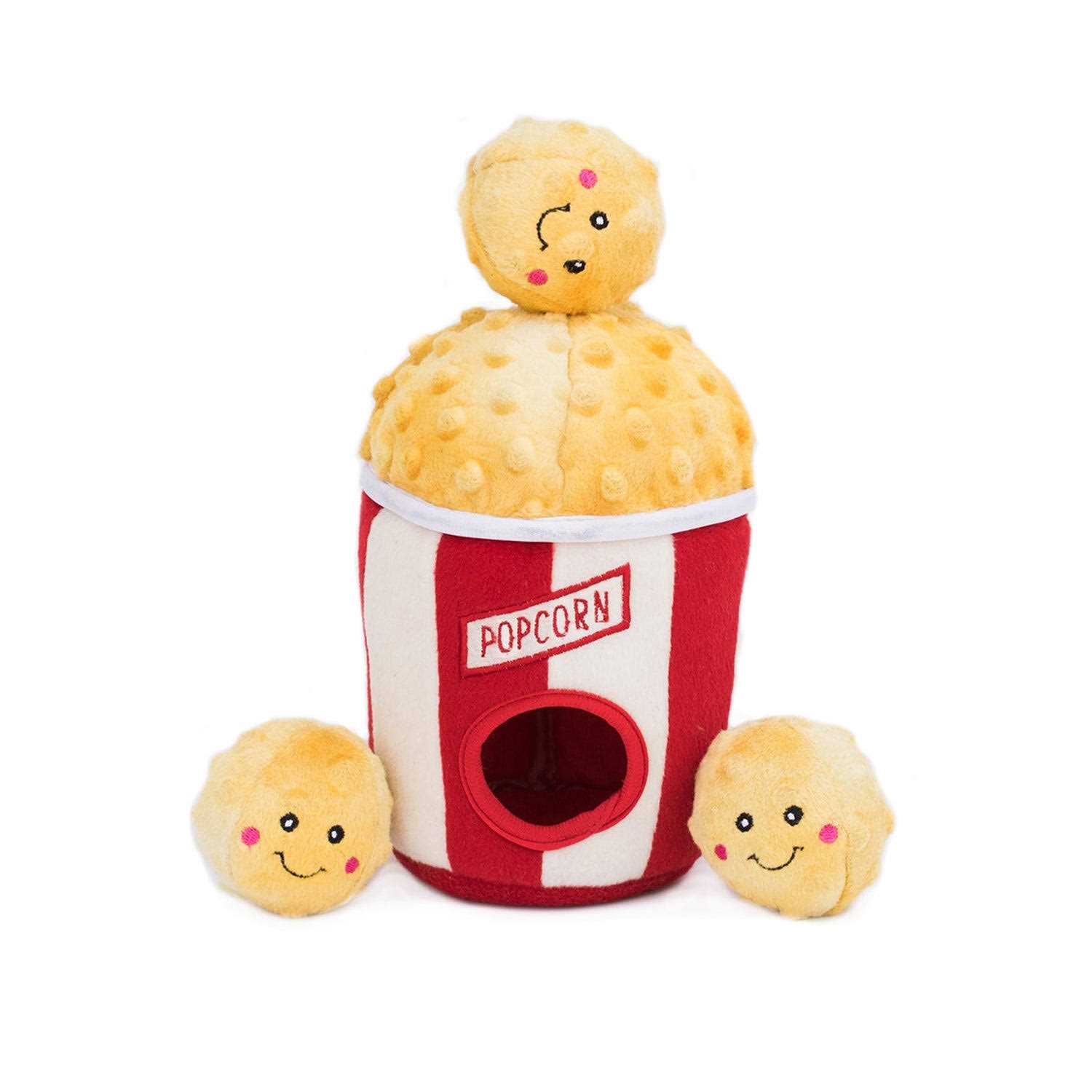 ZippyPaws Zippy Burrow Milk and Cookies Dog Toy - Healthber
