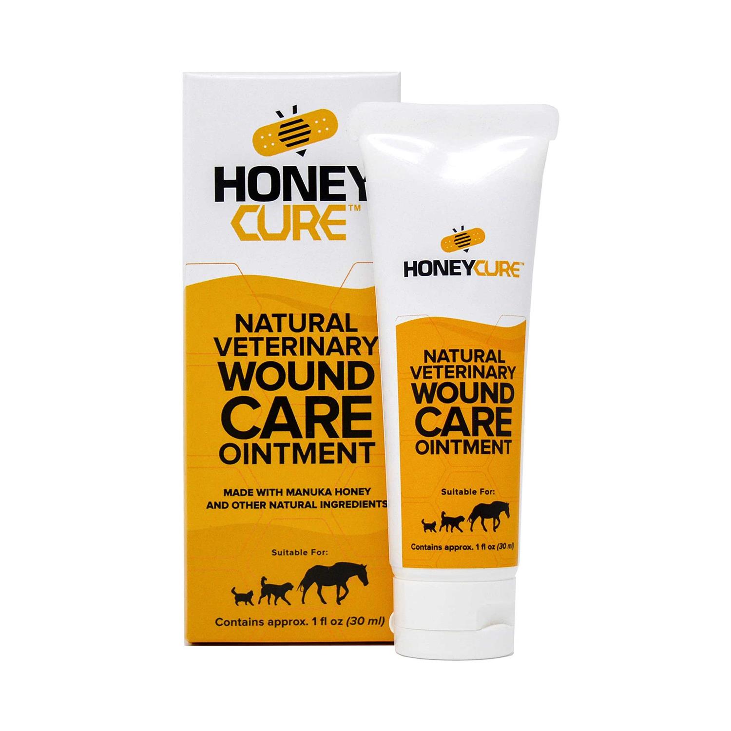 HoneyCure Natural Veterinary Ointment for Wound Care - Healthber