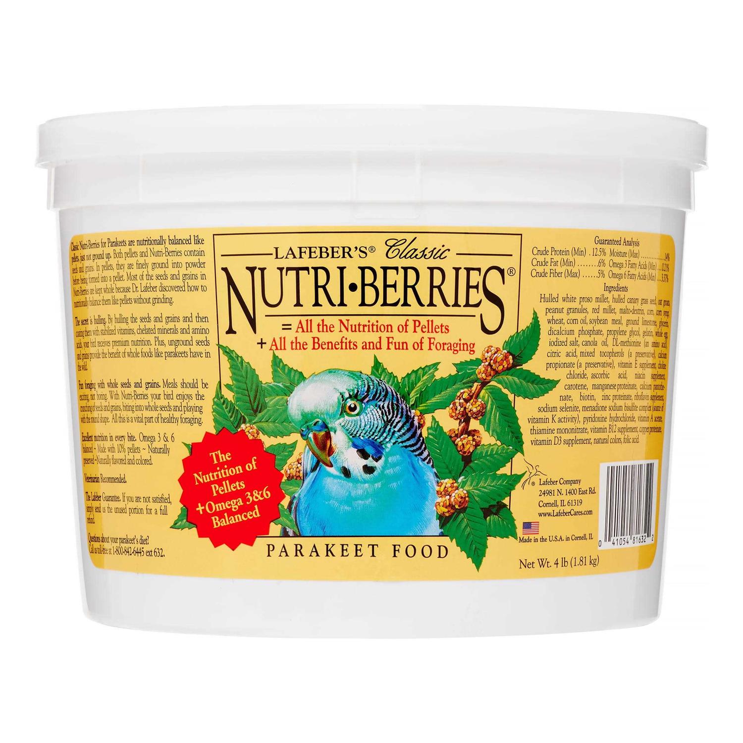 Lafeber Classic Nutri Berries Food - Healthber