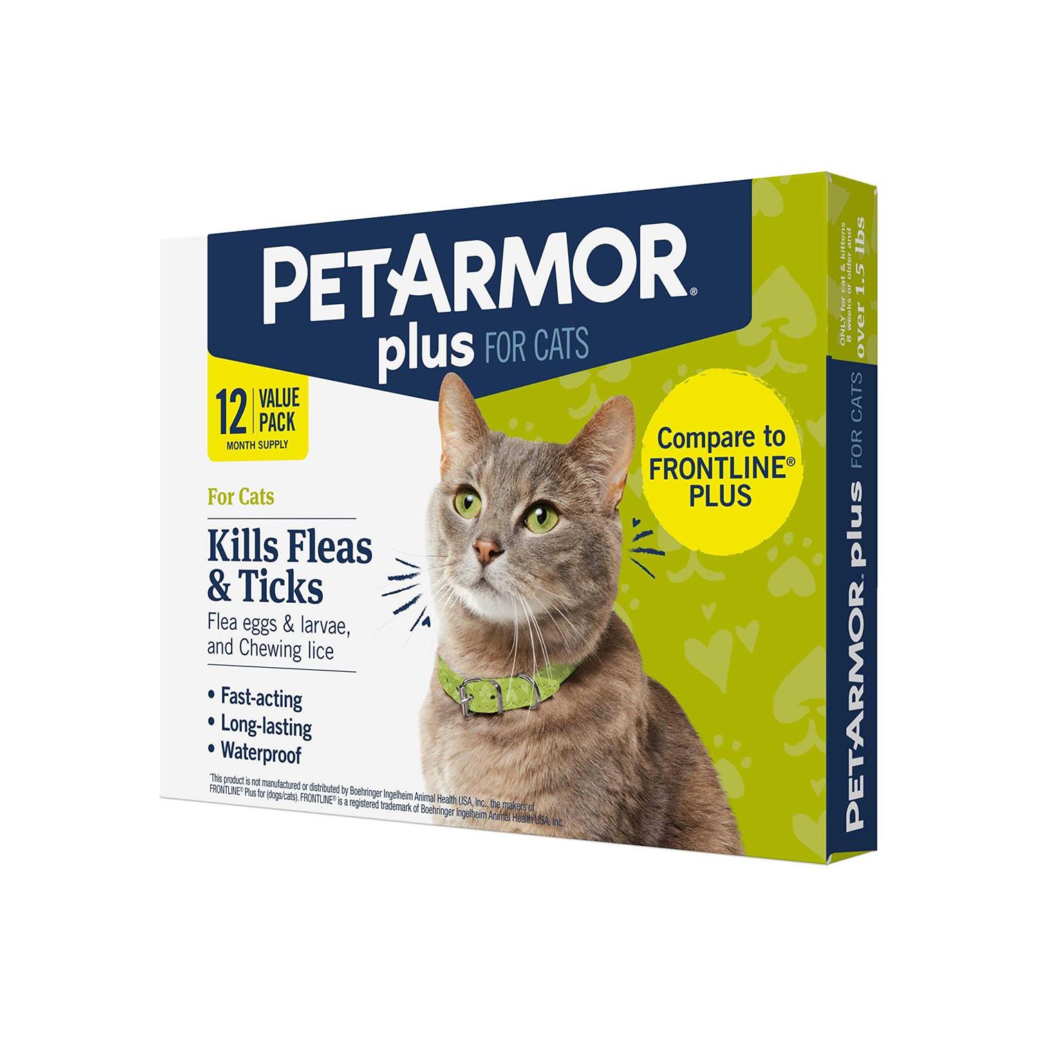 PetArmor Plus Flea and Tick Treatment for Cats - Healthber