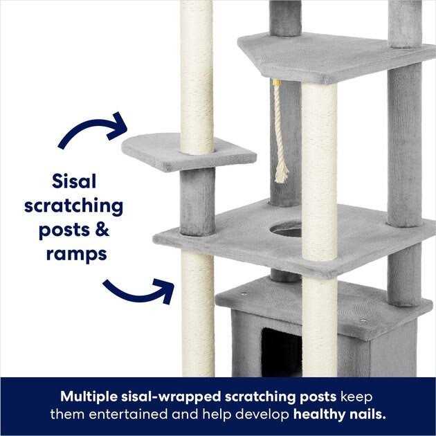 Frisco 65-in XXL Heavy Duty Cat Tree - Healthber