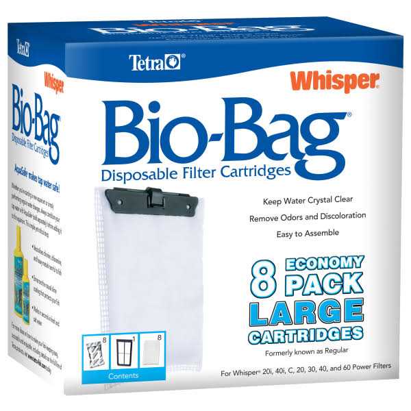 Tetra Whisper Bio-Bag Disposable Filter Cartridges - Healthber