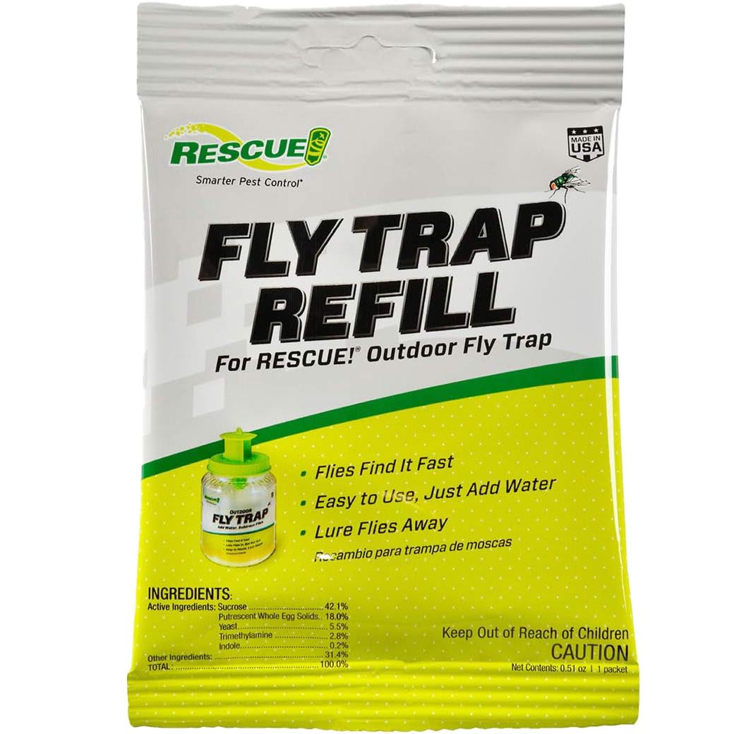 Rescue! Outdoor Fly Trap Refill - Healthber