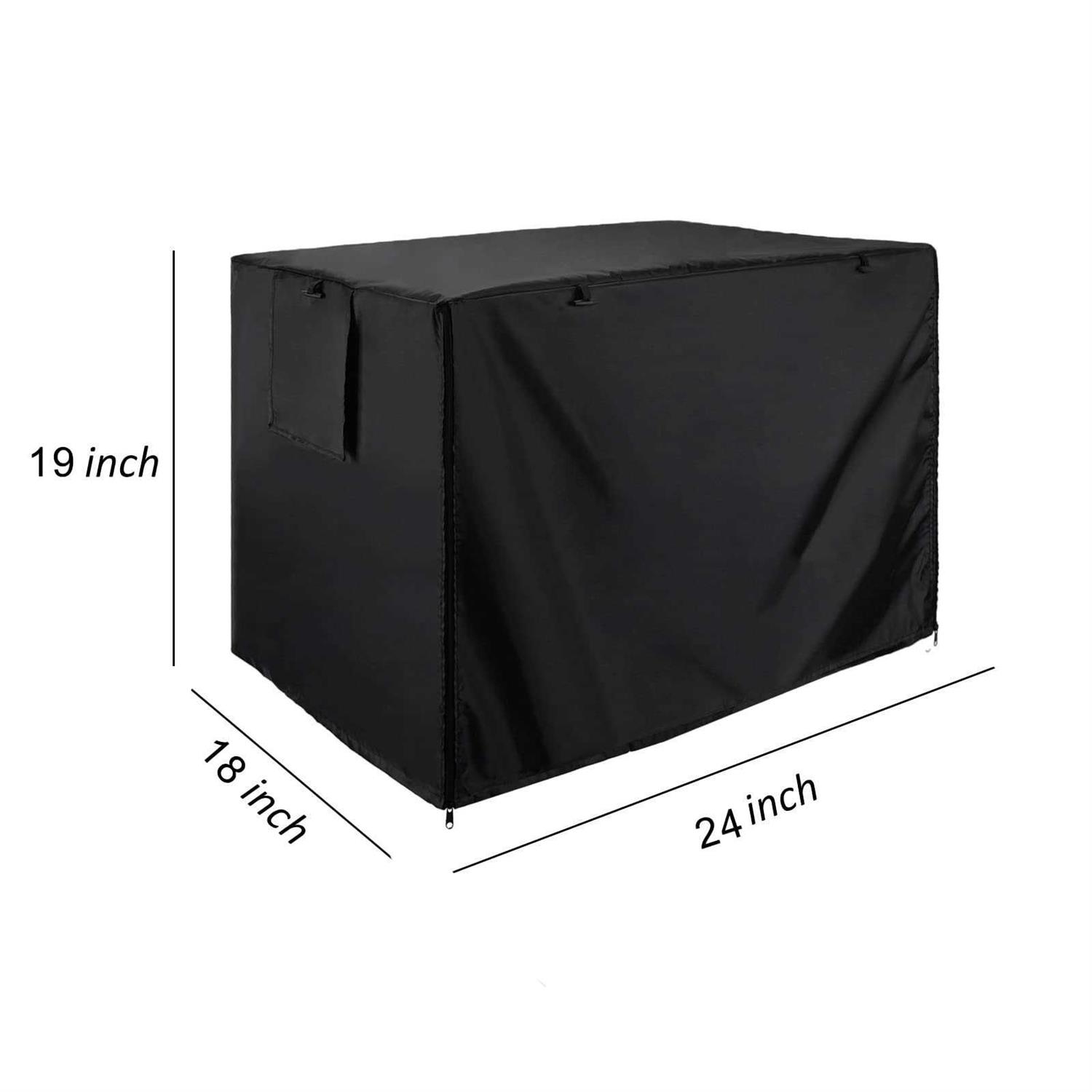 kefit Durable Dog Crate Cover-Double Door Pet Kennel Cover Waterproof Anti-UV Dog Cage Cover Fit for 24-54 inches Crate - Healthber
