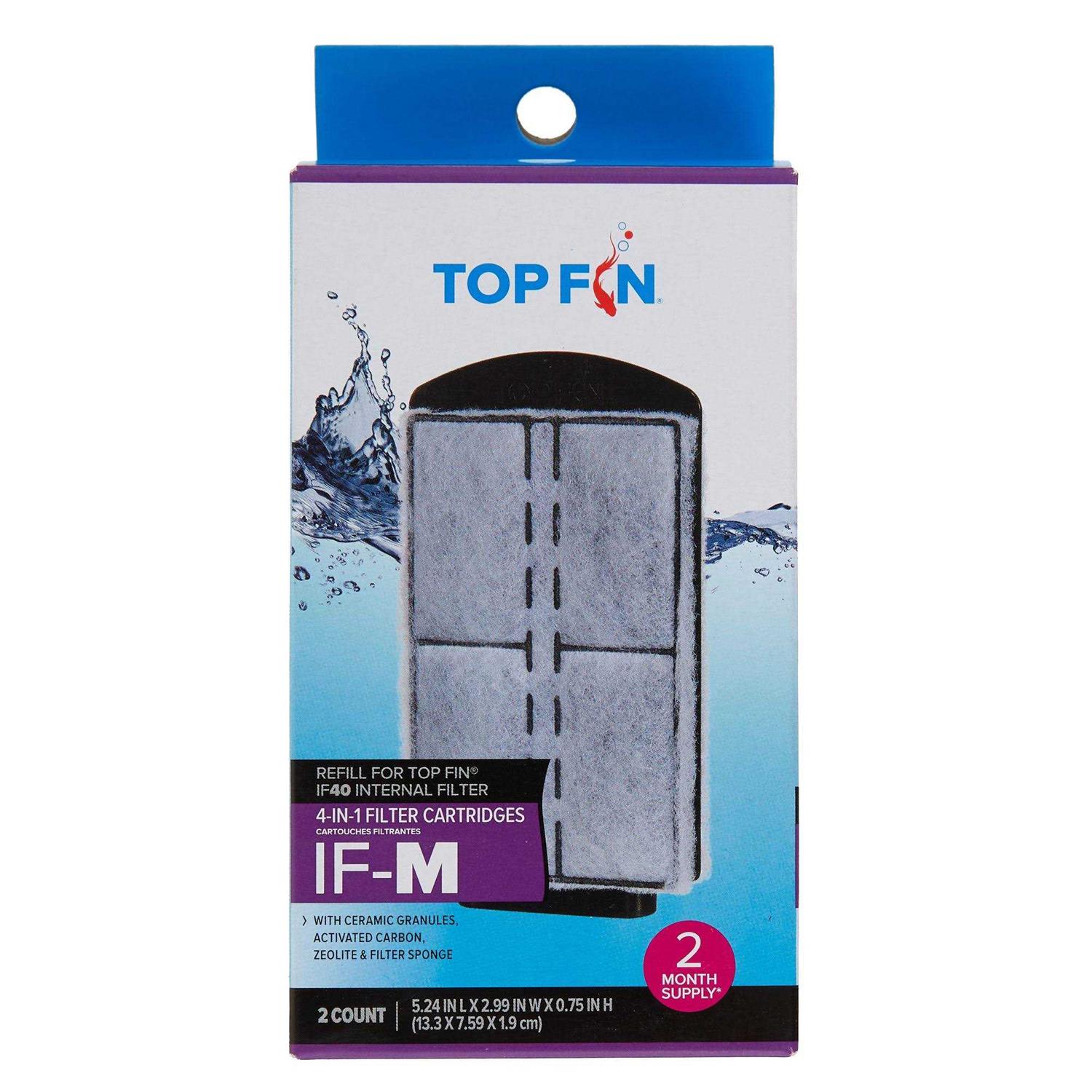 Top Fin If 4-in-1 Filter Cartridges - Healthber