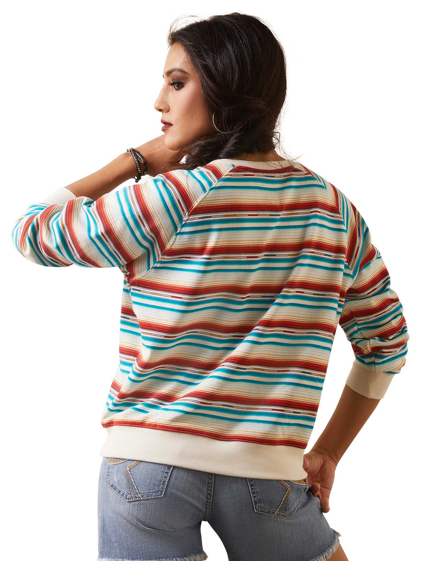 Ariat Women's R.E.A.L. Rosa Serape Sweatshirt - Healthber