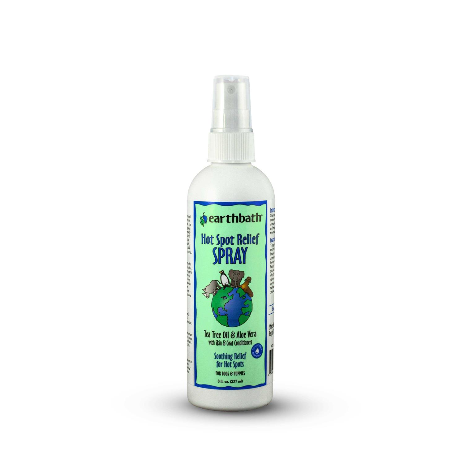 Earthbath Hot Spot & Itch Relief Tea Tree Oil Spritz - Healthber