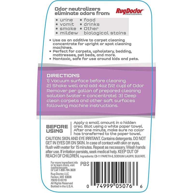 Rug Doctor Odor Remover with Scent Booster - Healthber