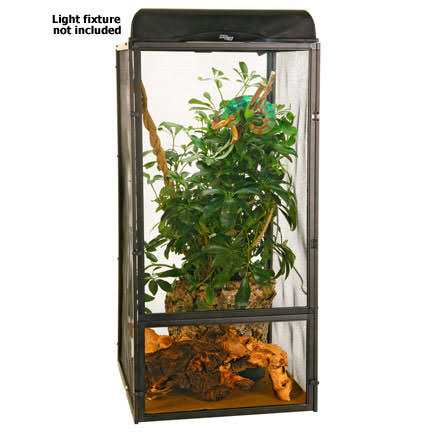 Zoo Med ReptiBreeze Open Air Aluminum Screen Cage - Healthber