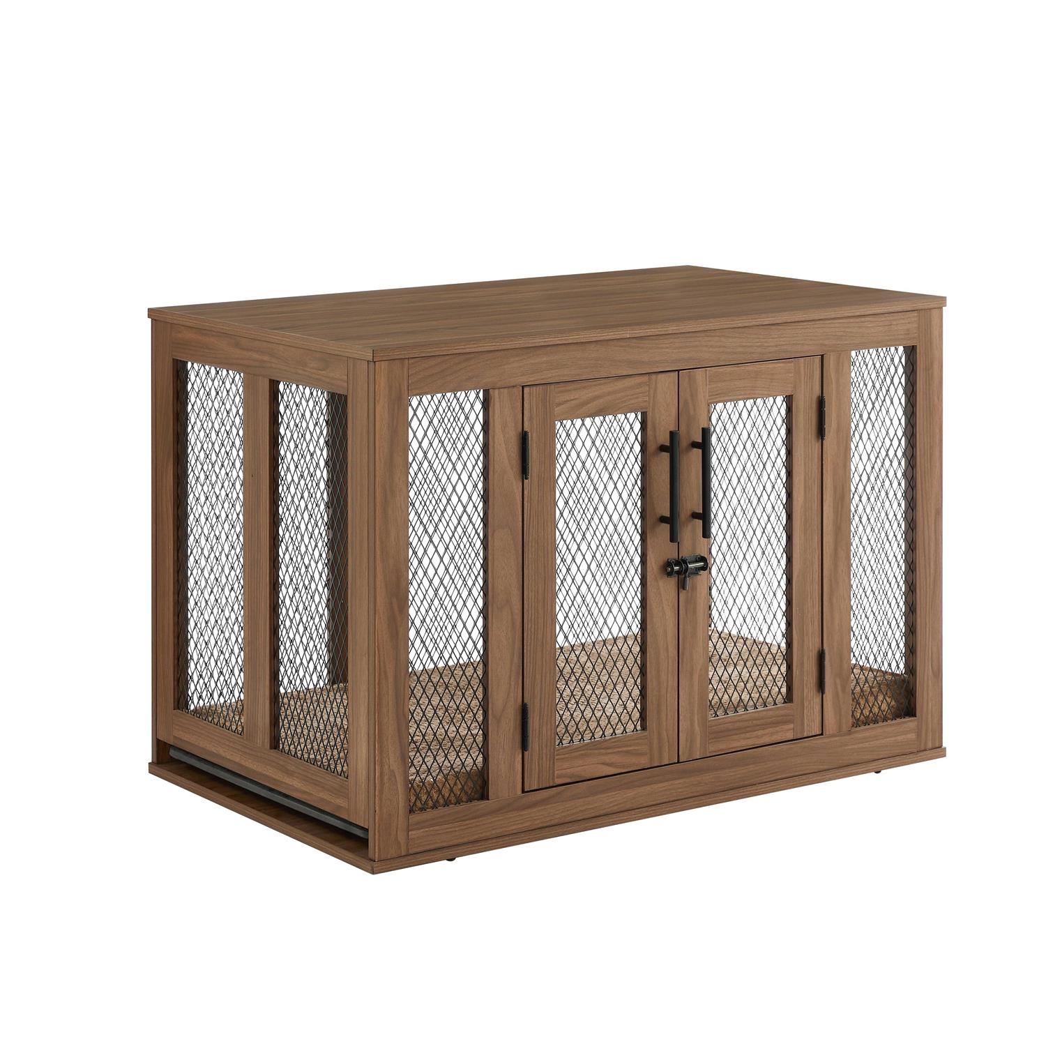 Unipaws Furniture Style Dog Crate with Tray - Healthber