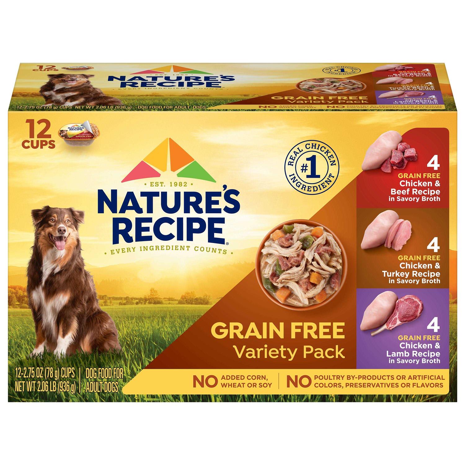 Nature’s Recipe Wet Dog Food - Healthber
