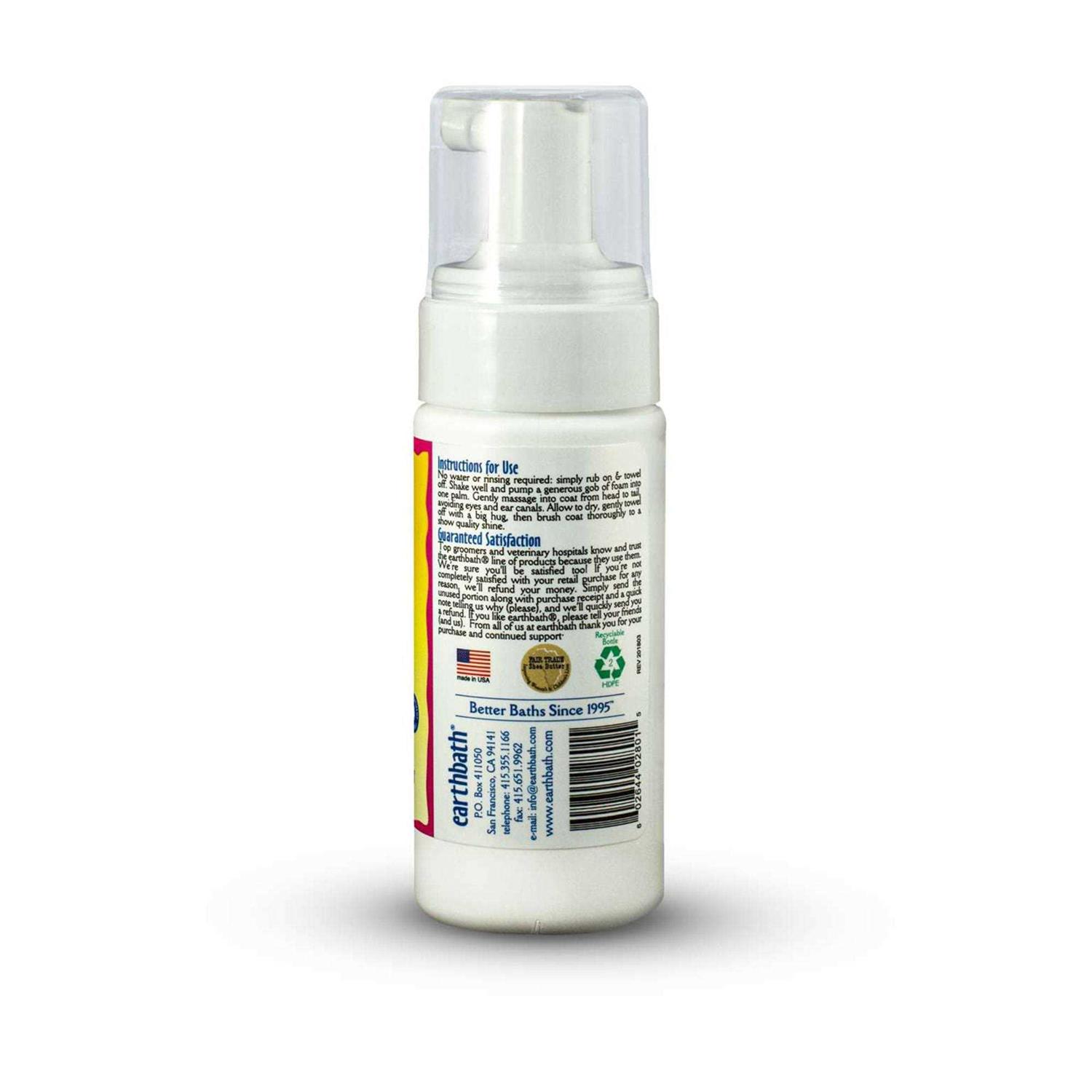 Earthbath Hypo-Allergenic Cat Grooming Foam - Healthber