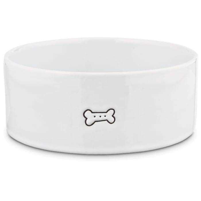 EveryYay Dining In Good Ceramic Dog Bowl - Healthber