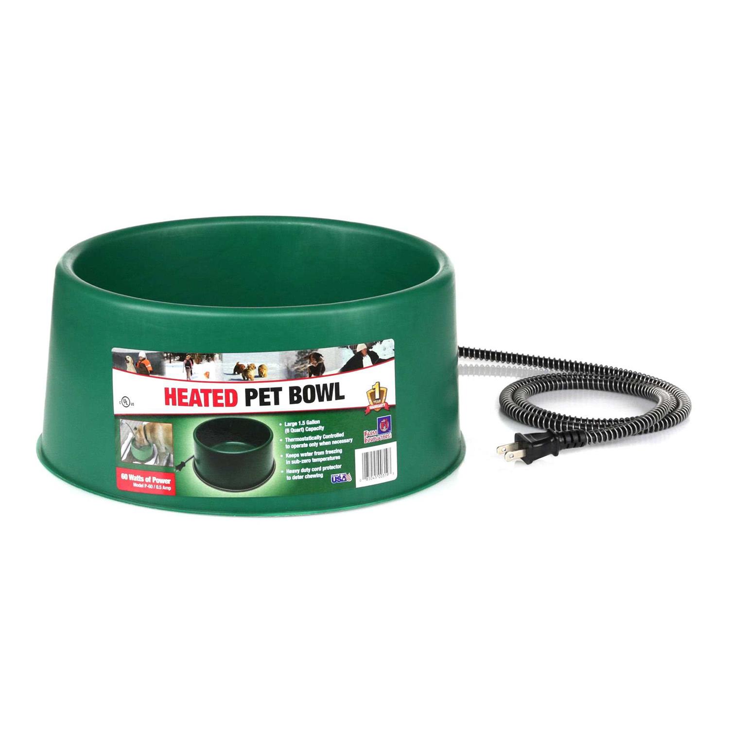 Farm Innovators Heated Pet Bowl - Healthber