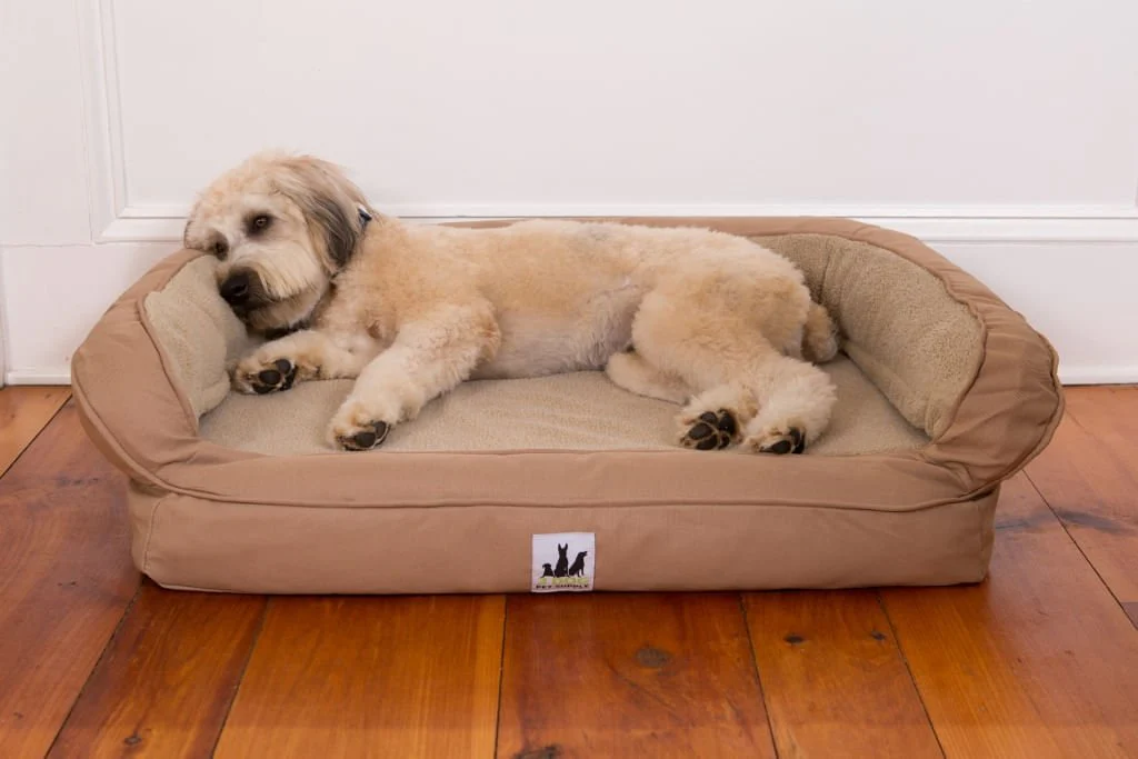 EZ-Wash Poly Headrest Dog Bed, Medium - Healthber