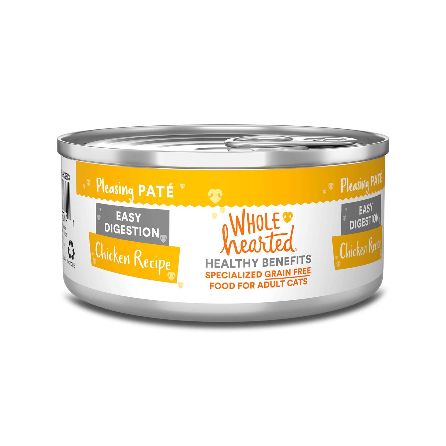 WholeHearted Easy Digestion Chicken Recipe Adult Wet Cat Food - Healthber