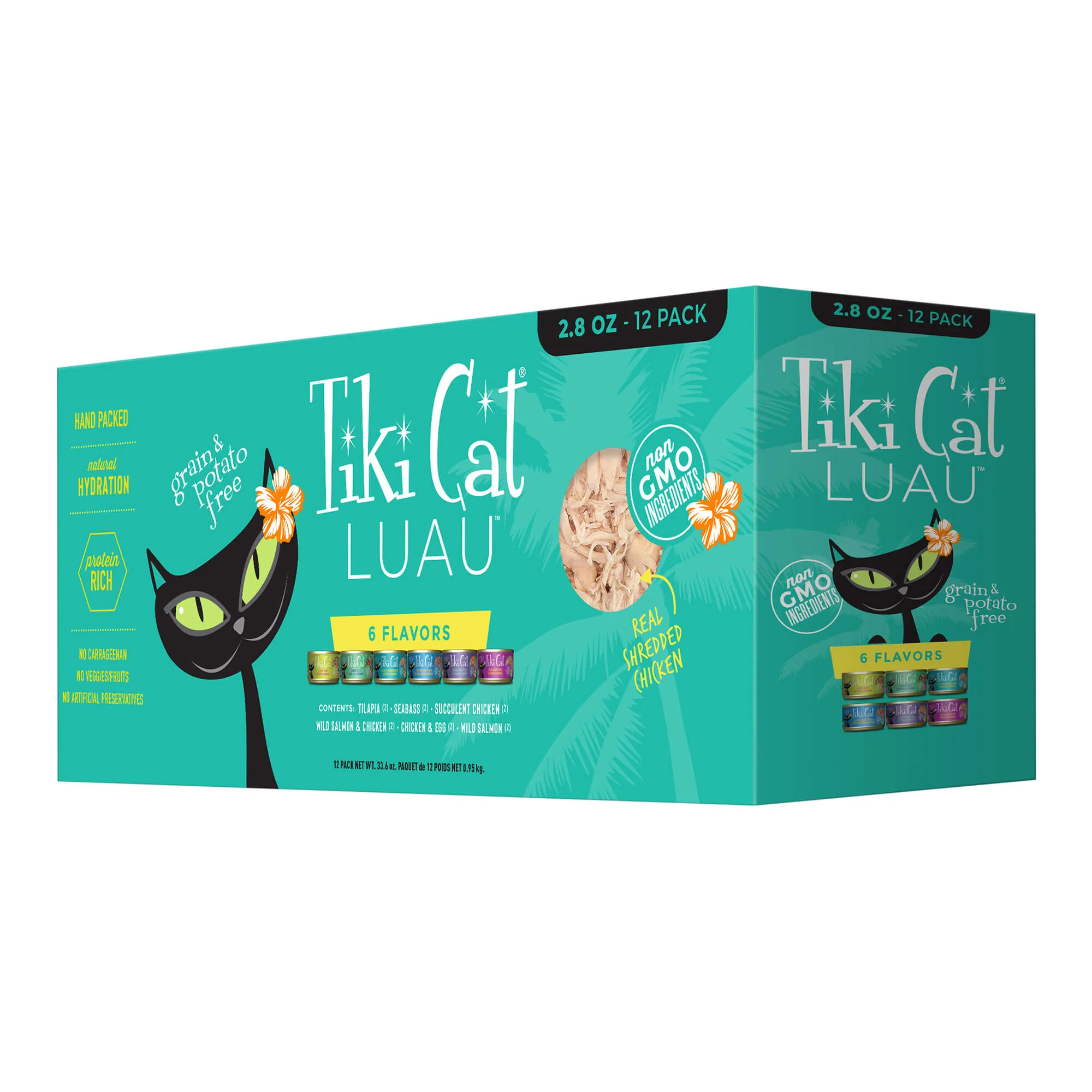 Tiki Cat Luau Wet Cat Food, Variety Pack - Healthber
