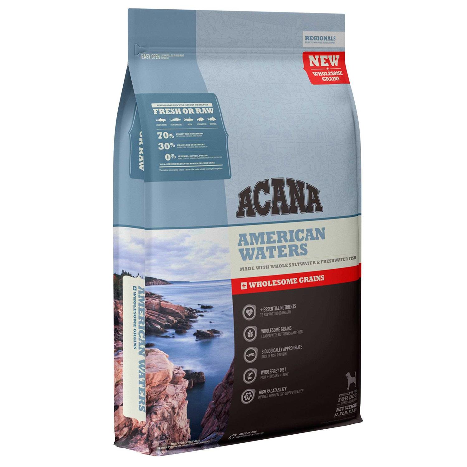 Acana Wholesome Grains Sea to Stream Dry Dog Food - Healthber