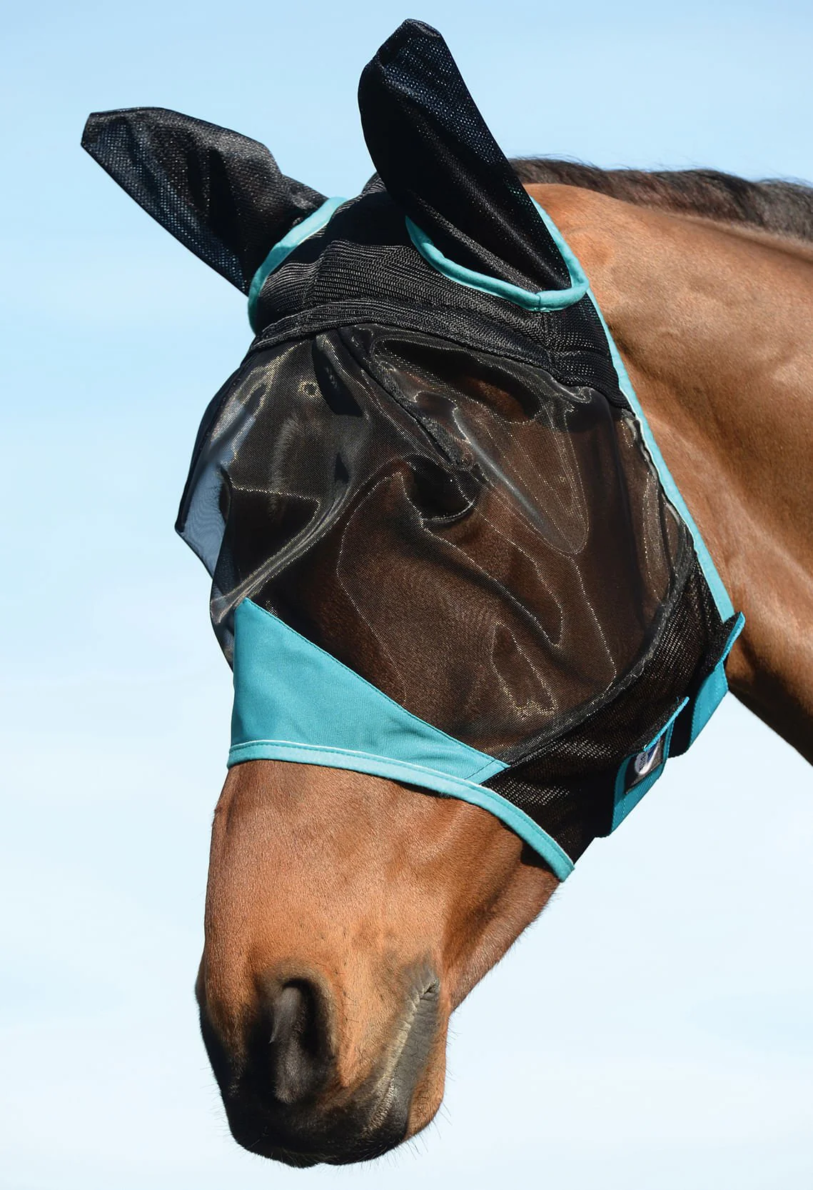 Weatherbeeta ComFITec Fine Mesh Horse Fly Mask with Ears - Healthber