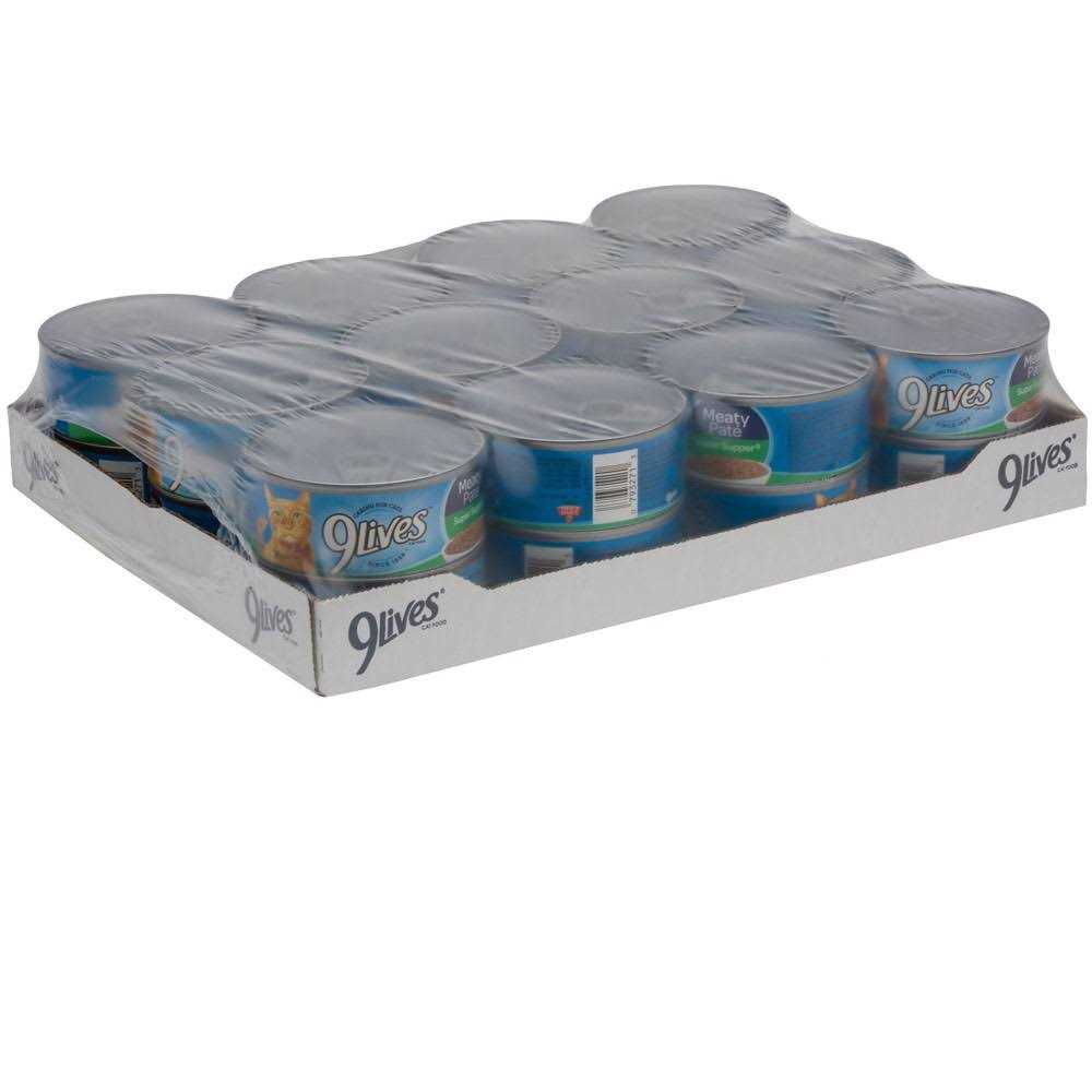 9 Lives Meaty Pate Super Supper Canned Cat Food - Healthber