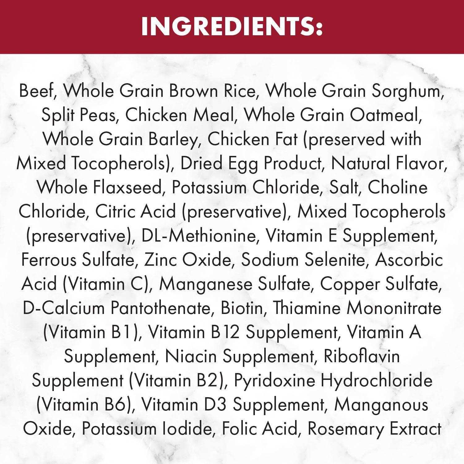 Nutro So Simple Beef Adult Dry Dog Food - Healthber