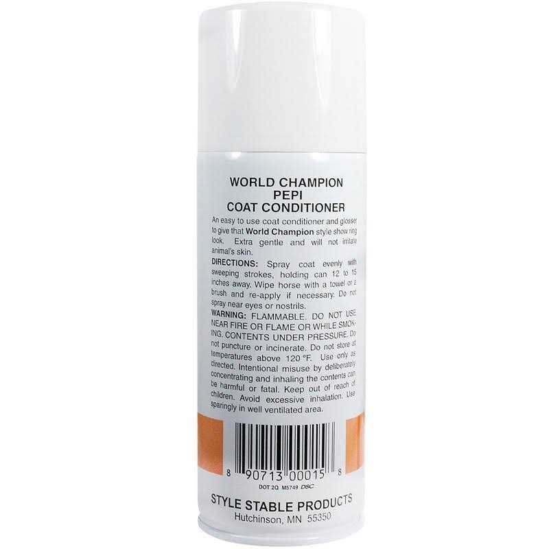 World Champion Pepi Coat Conditioner - Healthber