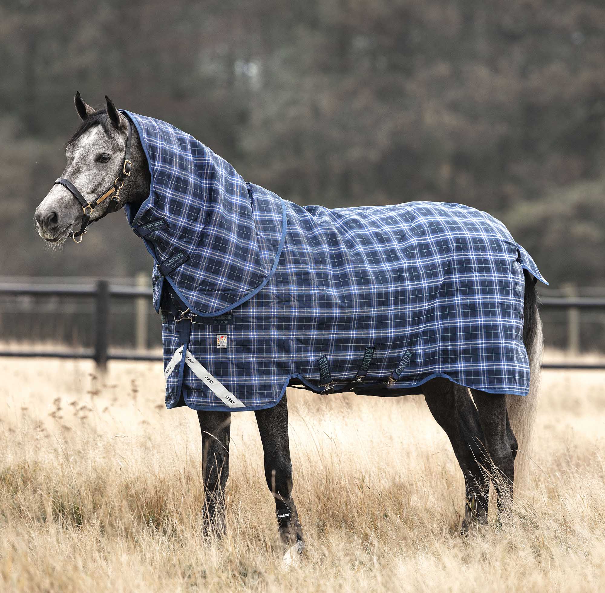Rhino Plus Horse Turnout Blanket with Vari-Layer, Heavyweight - Healthber