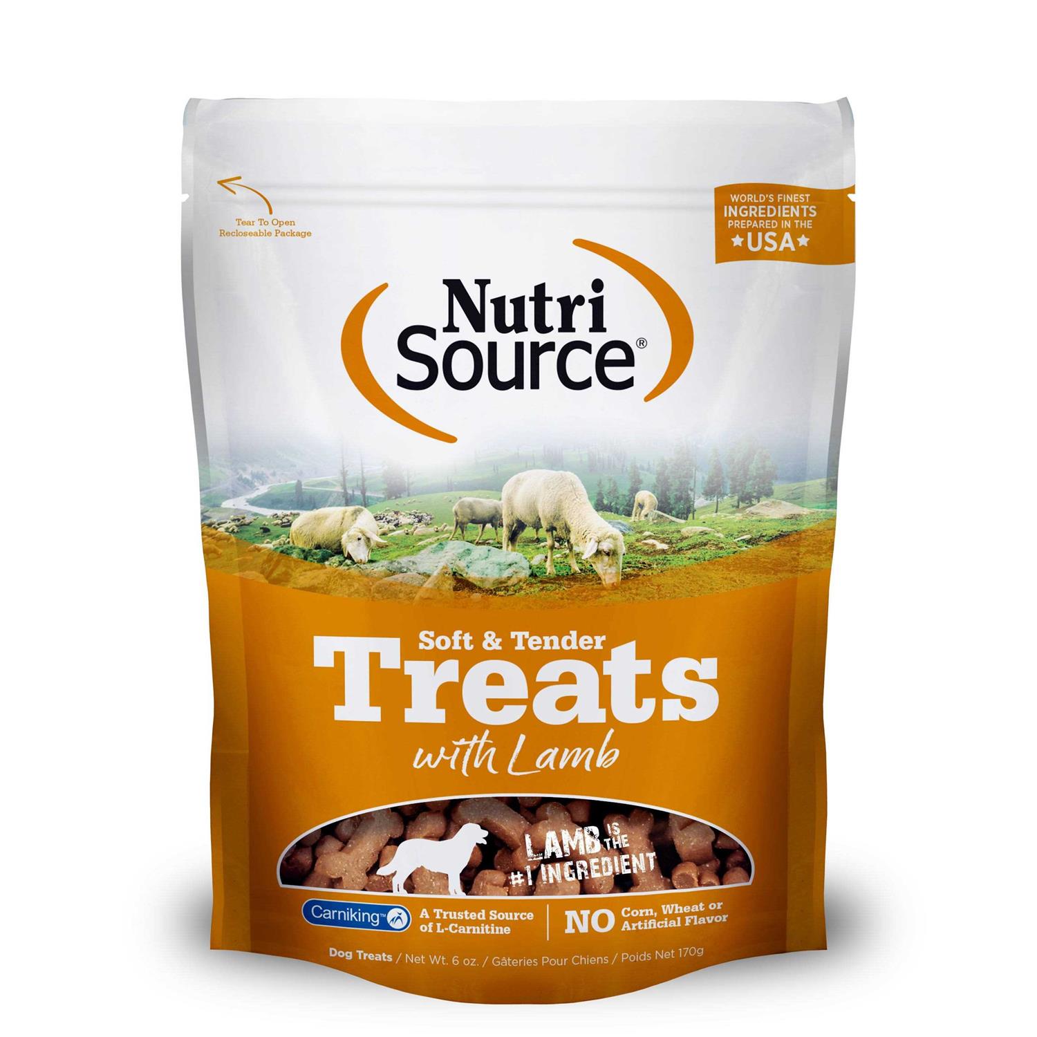NutriSource Soft & Tender Lamb Dog Treats - Healthber