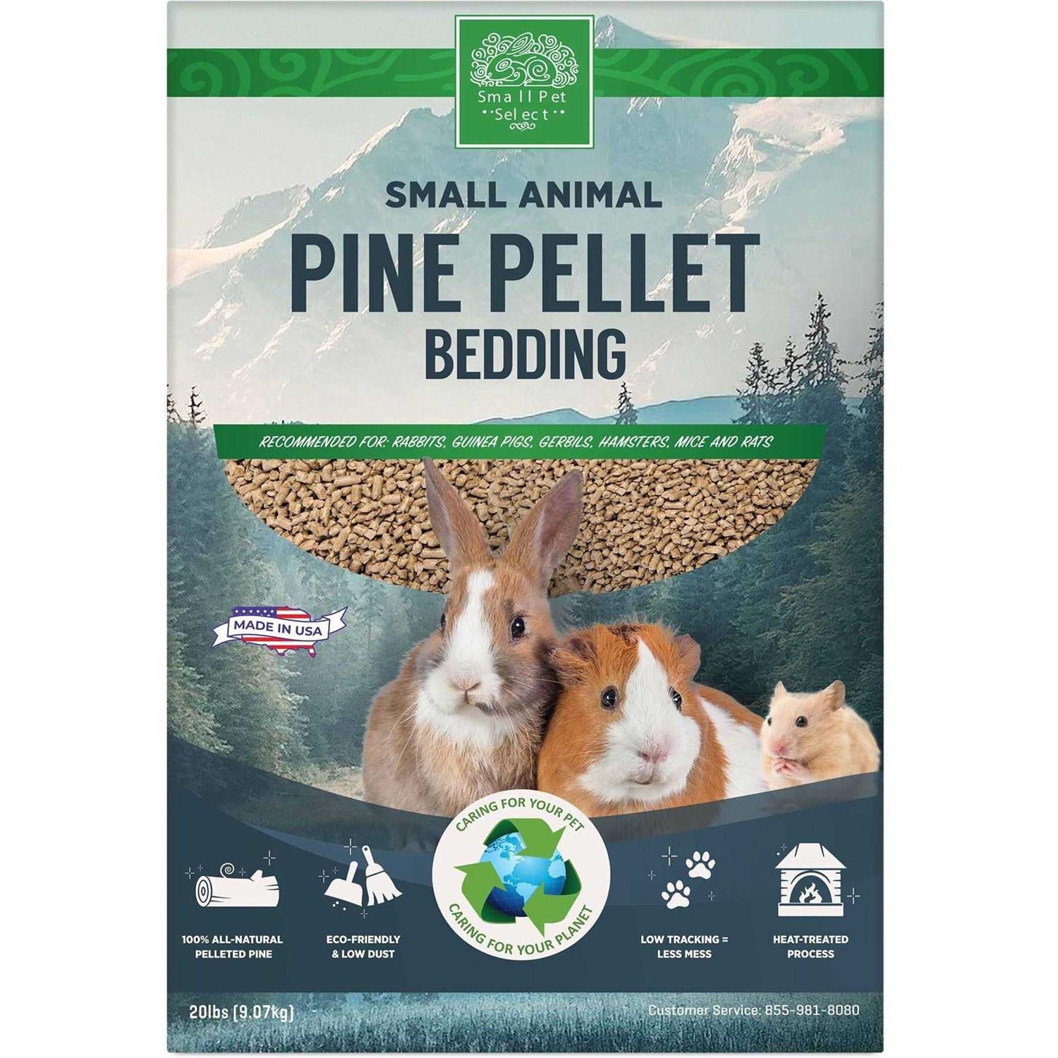 Small Pet Select All Natural Pellet Bedding - Healthber