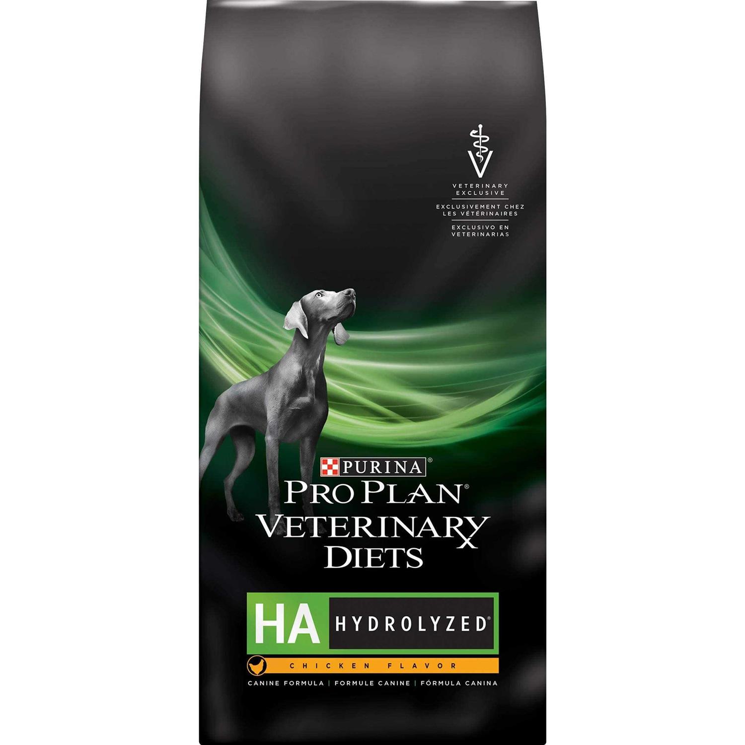 Purina Pro Plan HA Veterinary Diets Hydrolyzed Formula Chicken Flavor Dog Food - Healthber