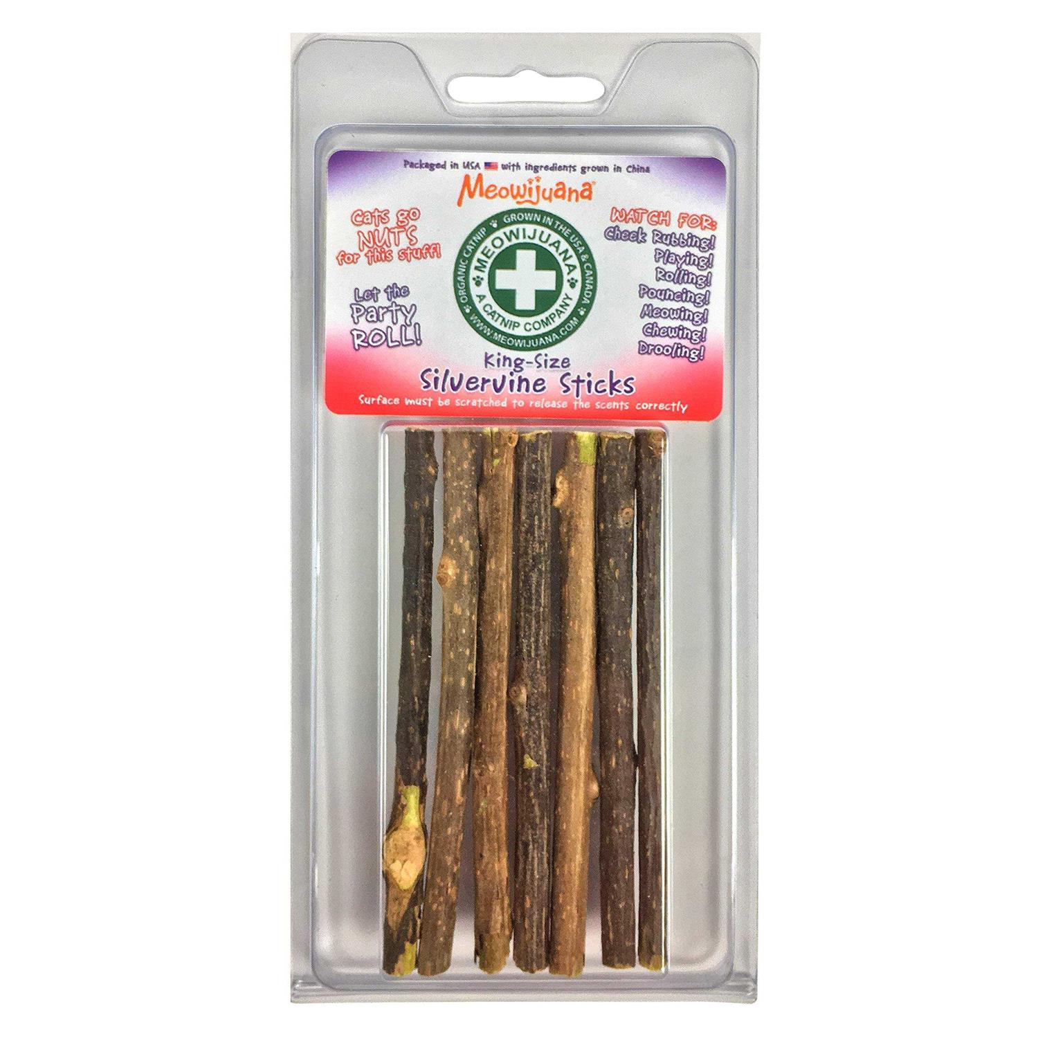 Meowijuana Silvervine Sticks - Healthber