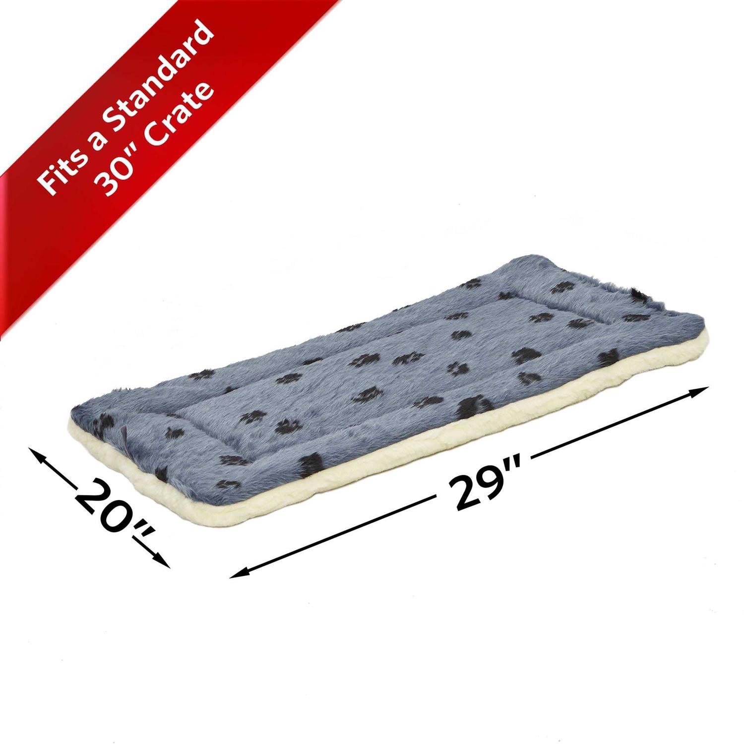 Midwest Paw Print Reversible Bed - Healthber
