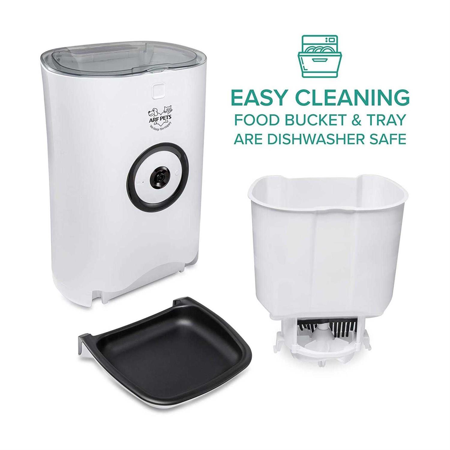 Arf Pets Smart Automatic Pet Feeder with Wi-Fi - Healthber