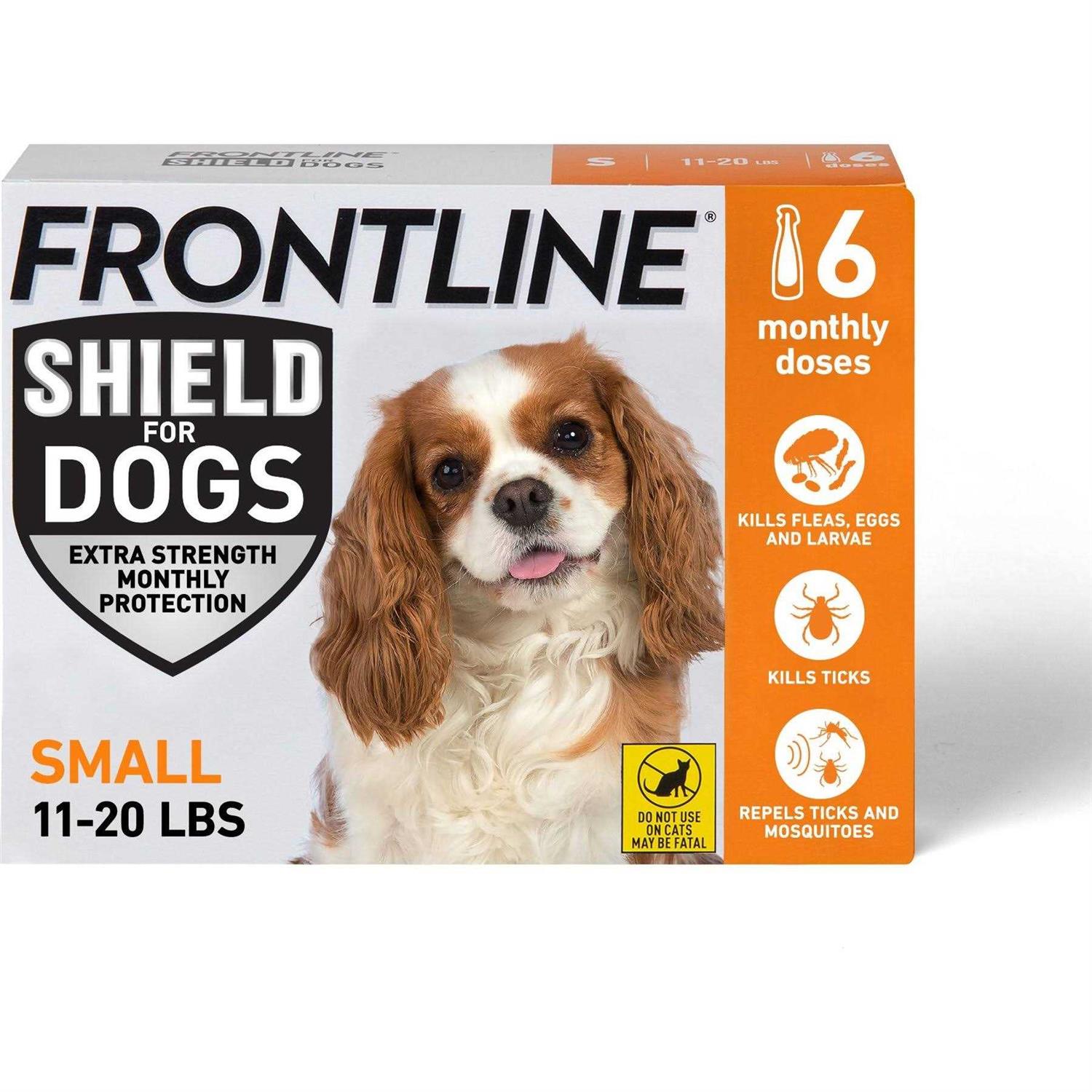Frontline Shield Flea & Tick Treatment for Small Dogs - Healthber