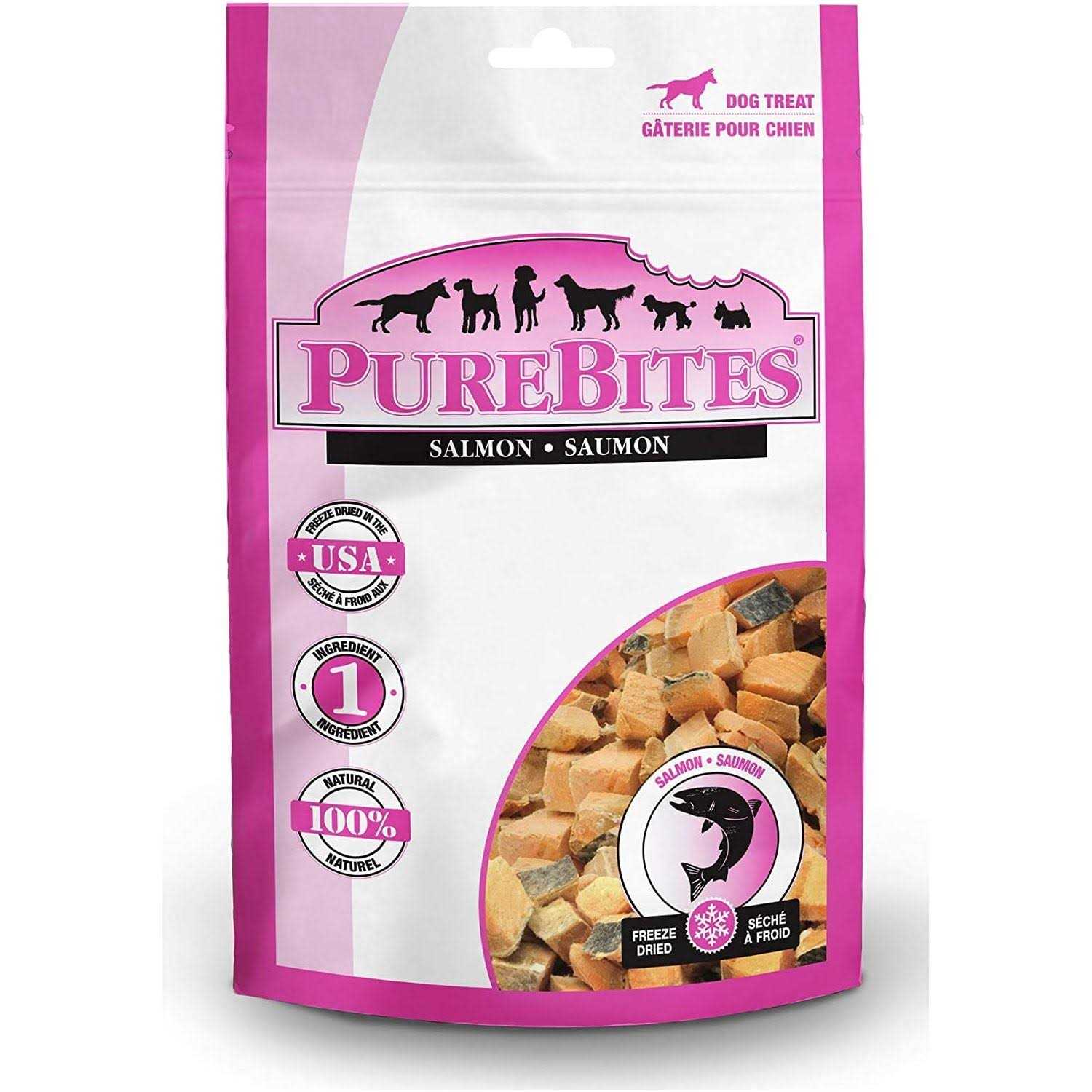 PureBites Freeze Dried Salmon Dog Treats - Healthber