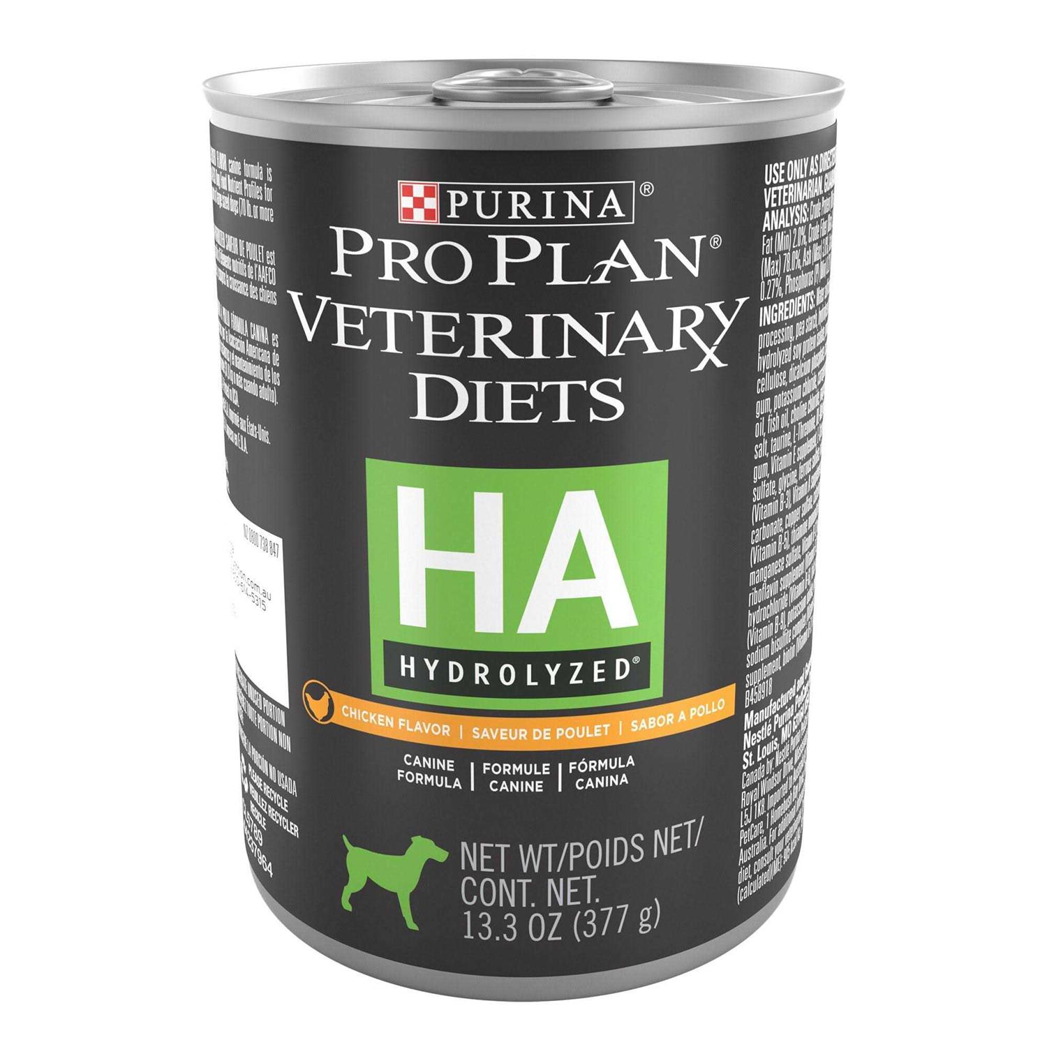 Purina Pro Plan Veterinary Diets HA Hydrolyzed Chicken Flavor Canine Formula in Sauce adult Wet Dog Food - Healthber