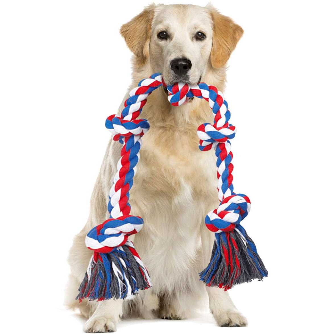 Bmag Dog Rope Toys for Aggressive Chewers Heavy Duty Dog Toys for Medium Large Dogs - Healthber