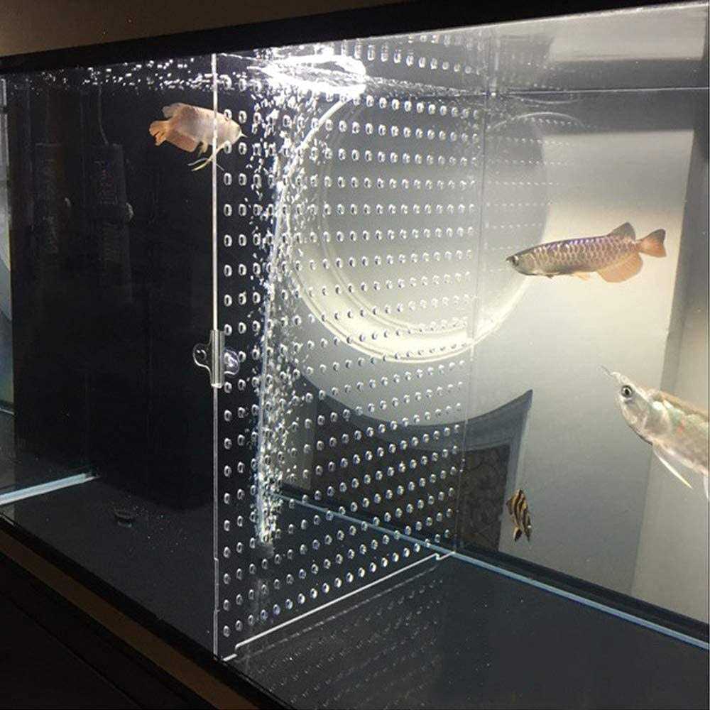 ONE Set of DIY Designed Clear Easy to Bent Cut and Assemble for Most Fish Tanks - Healthber