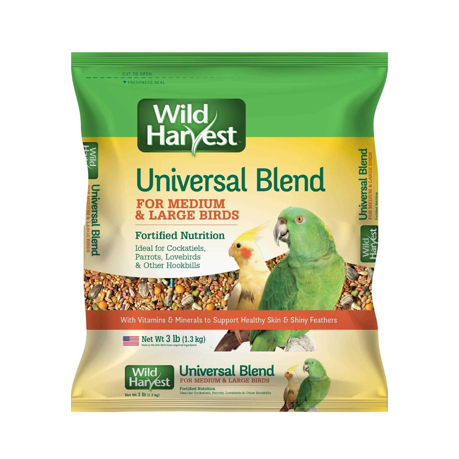 Wild Harvest Universal Blend For Medium & Large Birds - Healthber