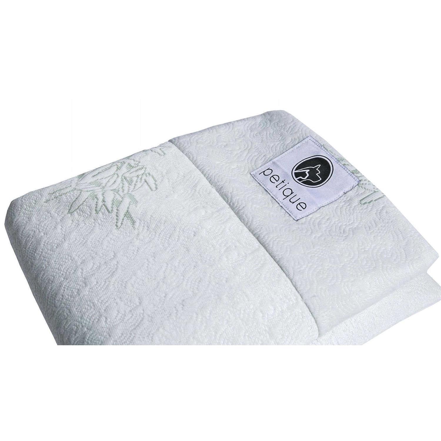 Petique Bamboo Memory Foam Pet Bed - Healthber