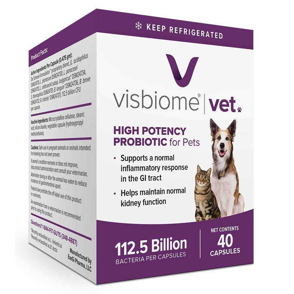 Visbiome Vet Capsules Probiotic for Pets - Healthber