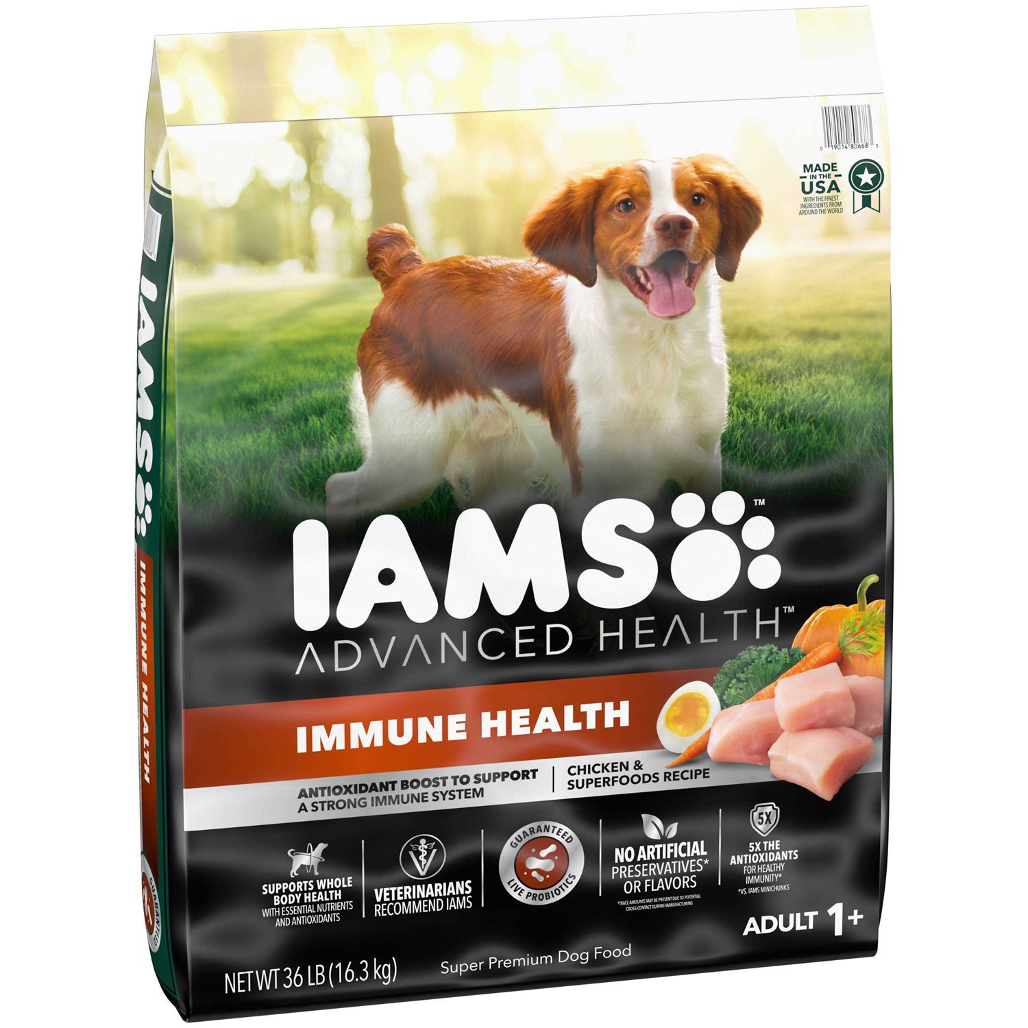 Iams Advanced Immune Health Chicken & Superfoods Adult Dry Dog Food - Healthber