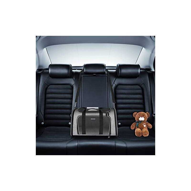 Soundy Dog Carrier Cat Carriers Airline Approved Pet Carrier for Small Medium Dogs Cats Puppies Collapsible Soft Sided Travel Puppy car - Healthber