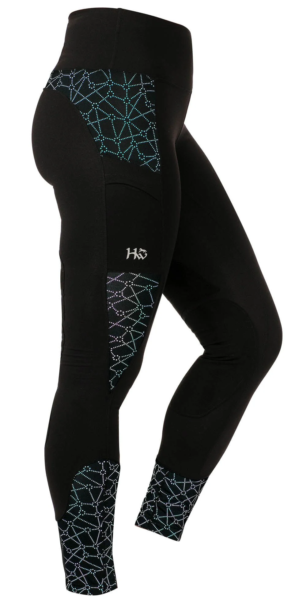 Reflective Breathable Riding Tights - Healthber