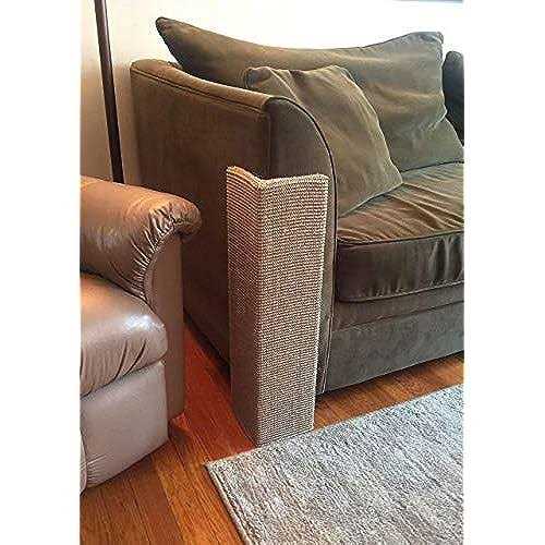 Sofa-Scratcher Squared’ Cat Scratching Post Couch-Corner/Furniture Protector - Healthber