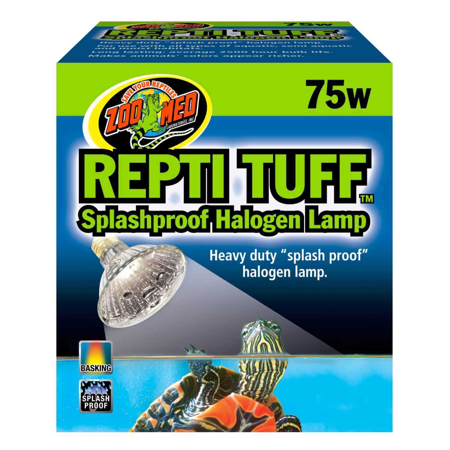 Zoo Med Repti Tuff Splashproof Halogen Lamp - Healthber