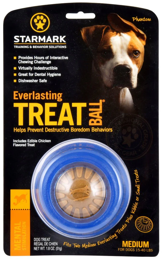 The Original Everlasting Treat Ball for Dogs - Healthber