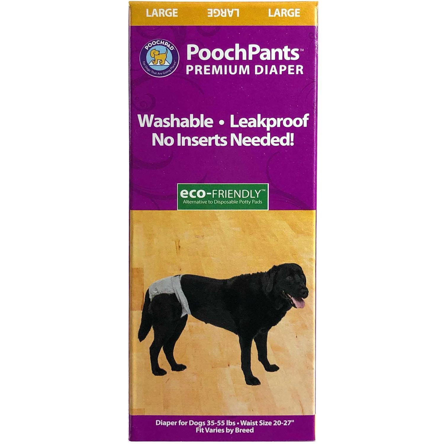 PoochPads PCH-REUSE DG Dipr LRG 35-55LB, Large - Healthber