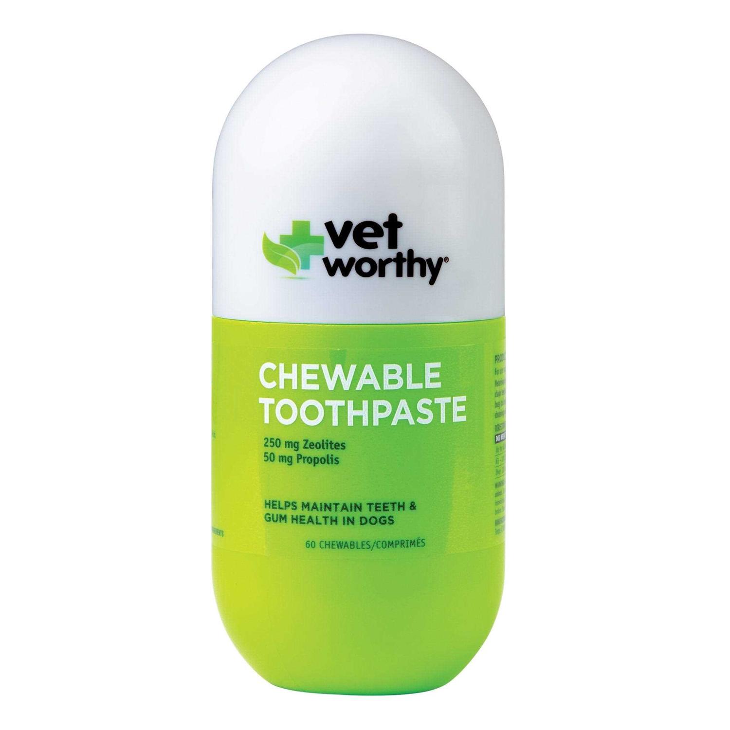 Vet Worthy Chewable Dog Toothpaste - Healthber