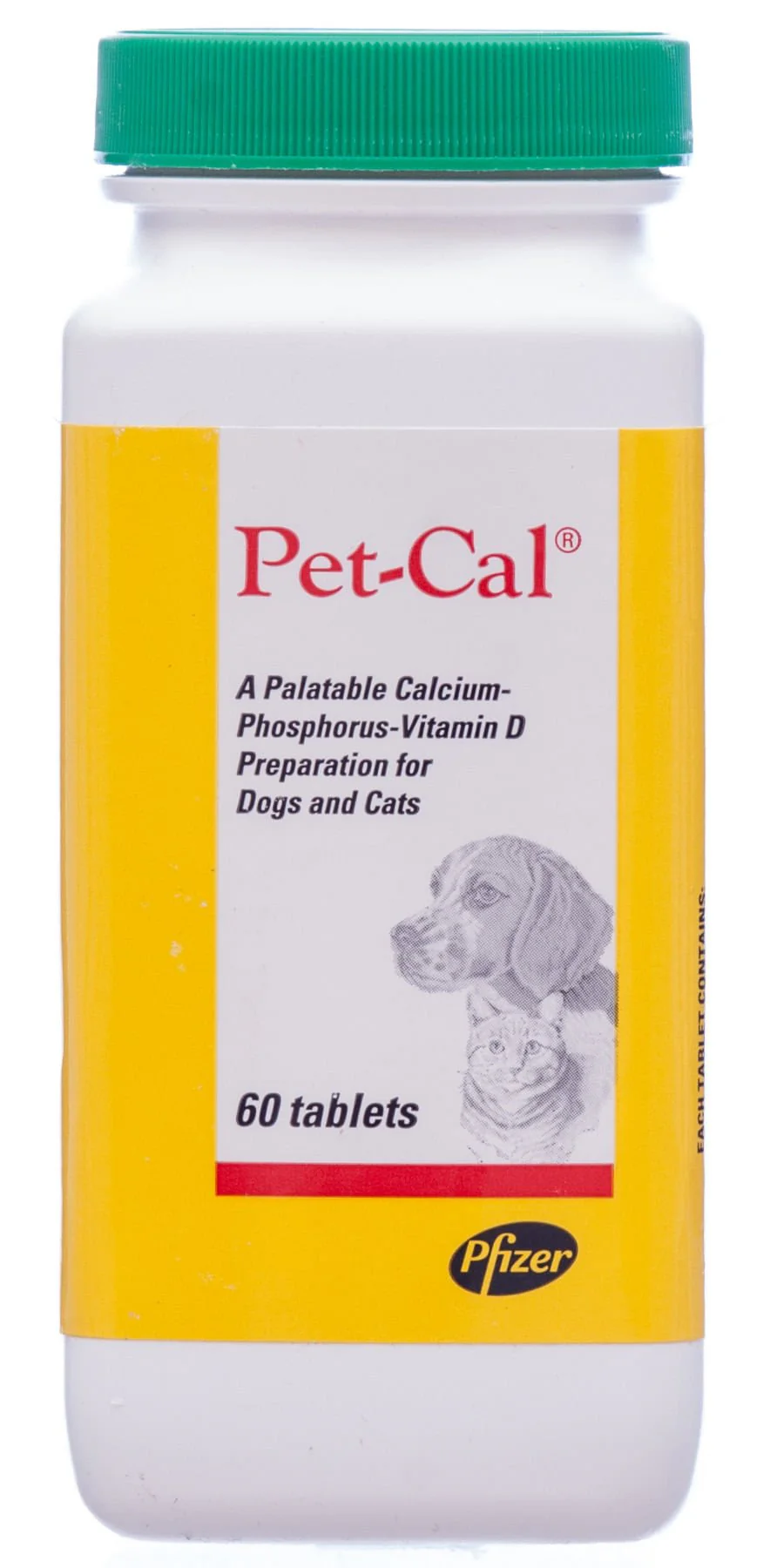 Pet-Cal Tablets, 60 ct - Healthber